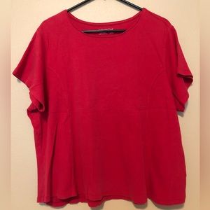 Coldwater Creek Red T-Shirt 2X